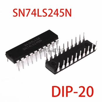 10ШТ SN74LS245N DIP20 SN74LS245 DIP 74LS245N DIP-20 74LS245 HD74LS245P новая и оригинальная микросхема