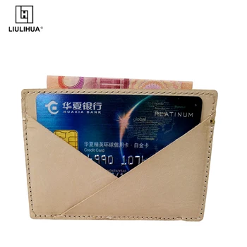 2018 Новый дизайн, мини-кошелек для банковских кредитных карт из натуральной кожи, визитницы, мужской кошелек, Тонкая маленькая упаковка для карт