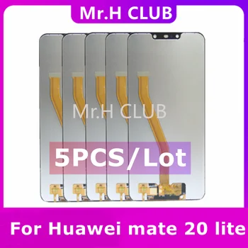 5 шт./лот AAA + ЖК-дисплей для Huawei mate 20 lite ЖК-дисплей с сенсорным экраном, дигитайзер в сборе, замена для Huawei mate 20lite