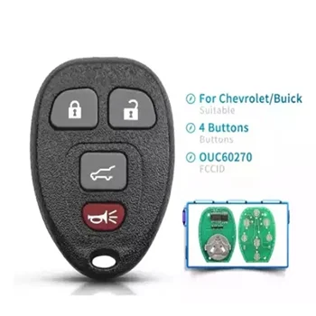 A2AUTOKEY для Buick 2007-2017 ASK 315 МГц 4 кнопки (внедорожник) Идентификатор FCC: OUC60270/OUC60221 Умный дистанционный ключ от автомобиля