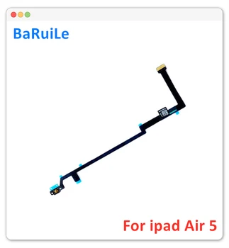 BaRuiLe, 5 шт., кнопка Home, гибкий кабель для ipad 4 5, Гибкий кабель для включения выключения питания, Запасные части для ipad Air