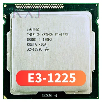 Intel Xeon E3-1225 E3 1225 3,1 ГГц Используется четырехъядерный процессор Quad-Thread CPU Процессор 6M 95W LGA 1155