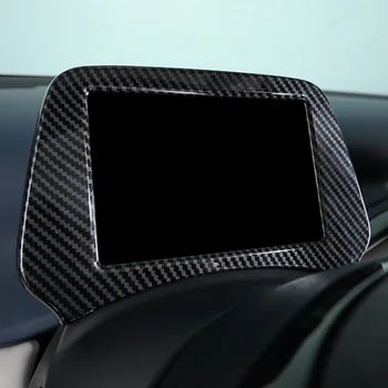 SBTMY Декоративная рамка из углеродного волокна для экрана приборной панели центрального управления автомобиля Для BYD Atto 3 2022 2023 EV Yuan