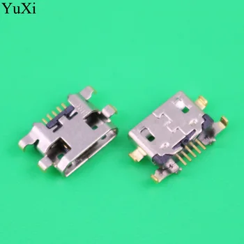 YuXi для lenovo K5 note для redmi 5 plus для mei zu M6 Micro USB Разъем для Зарядки Разъем Порта замена запасных частей