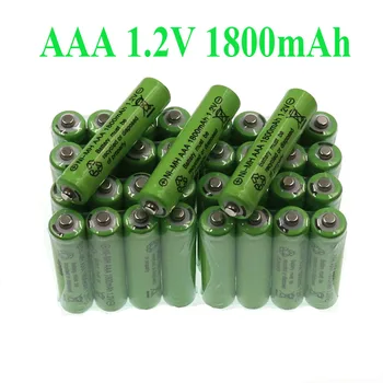 Аккумулятор Aaa Oplaadbare Ni-Mh 1,2 В Новый 100% Aaa 1800 мАч 1,2 В Oplaadbare 2A Batterij Batterij