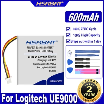 Аккумулятор HSABAT 75.211561 600mAh для Аккумуляторных Батарей Беспроводной Гарнитуры Logitech UE9000