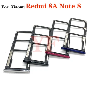Держатель лотка для SIM-карты Слот для карт памяти для Xiaomi Redmi 8A Note8 Note 8 Pro Note 8T Запасные части