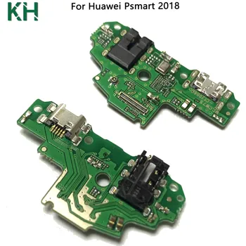 Для Huawei P Smart 2018 Разъем для док-станции USB зарядное устройство Порт для зарядки Плата Гибкий кабель