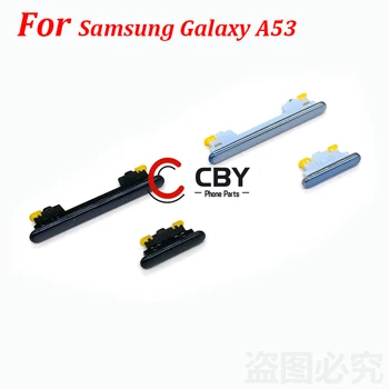 Для Samsung Galaxy A53 A73 Кнопка включения громкости Вверх-вниз, боковая кнопка, клавиша замены деталей