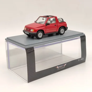 МАСШТАБНЫЕ МОДЕЛИ NEO 1/43 для Suzuki Vitara 1.6 JLX Cabriolet, автомобиль из красной смолы, Ограниченная коллекция