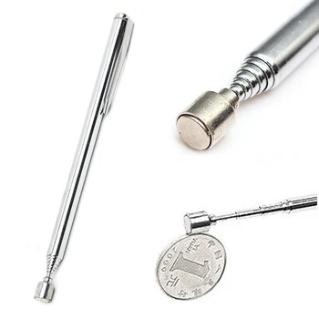 Мини Портативная телескопическая магнитная ручка с магнитом Удобный инструмент Для подбора гайки, болта, регулируемого стержня для подбора ручного инструмента