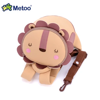 Новая мода Metoo Детские Сумки для Девочек с кошками Мультфильм Животных Рюкзак для Малышей 3D печать