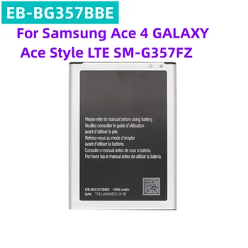 Оригинальная Сменная Батарея EB-BG357BBE Для Samsung Ace 4 GALAXY Ace Style LTE SM-G357FZ G357 Телефонная Батарея 1900 мАч NFC