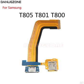 Оригинальный Разъем Док-станции Для Зарядки через USB Плата Зарядки Гибкий Кабель Для Samsung T805 T800 T810 T815 T380 T385 T390 T395 T510 T515 T387