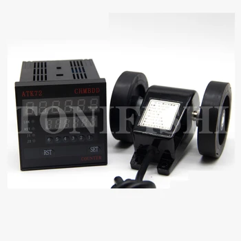 Счетчик счетчиков ATK72-C, электронный цифровой дисплей, счетчик измерительных роликов, измерительный прибор для измерения длины колеса, счетчик счетчиков