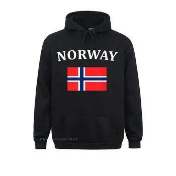 Флаг Норвежской гордости Норвегия Отличный подарок Толстовки в консервативном стиле Оптом Мужские толстовки с длинным рукавом Праздничная одежда на День Матери